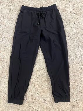 Fabletics Black Women's Drawstring Jogger Pants